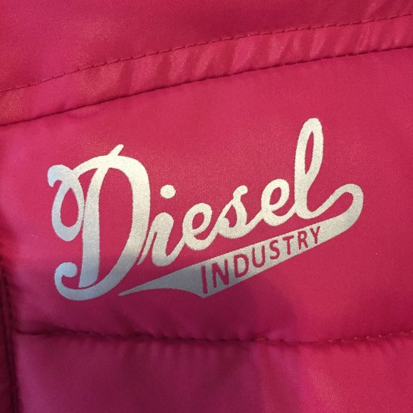 Diesel Baby Girls Insulated Snowsuit Size 6-9Mths - Picture 2 of 9